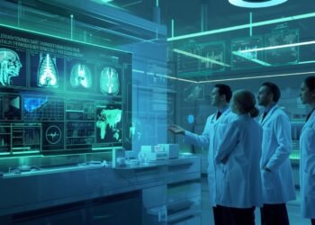 AI in disease detection using intelligent algorithms to identify early health risks