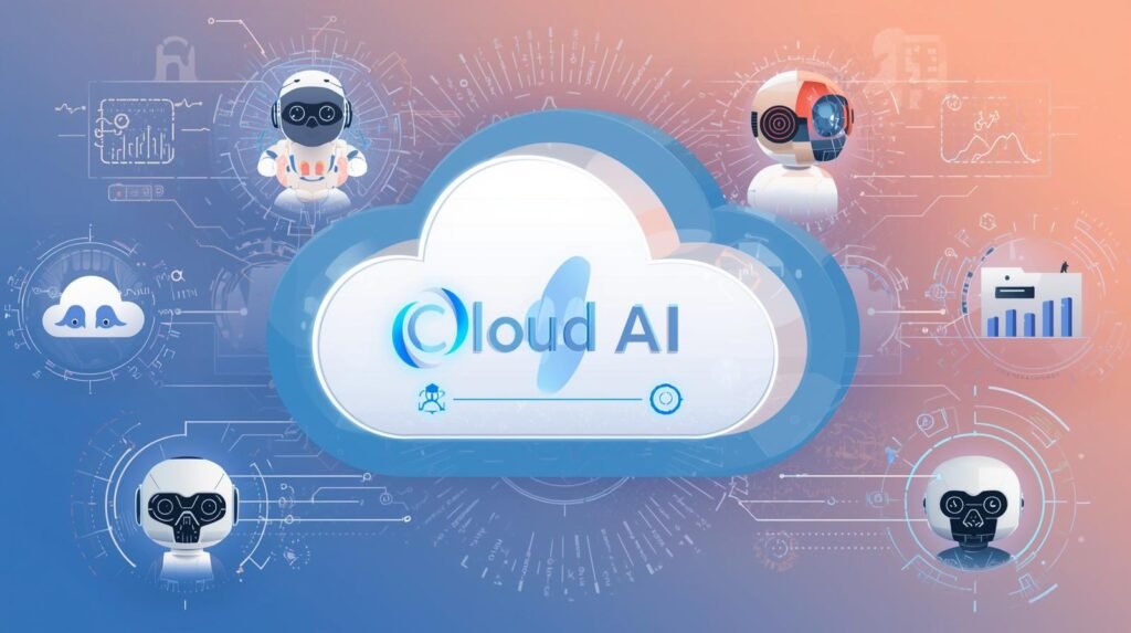 Cloud AI services providing scalable intelligence for robots