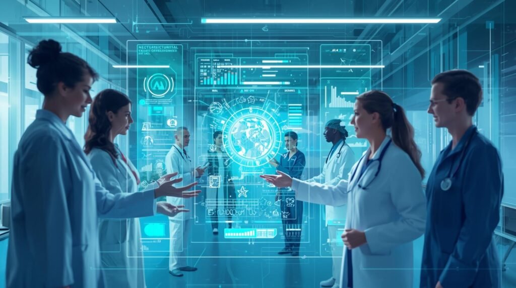 Healthcare with medical  Professionals