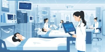 Internet of Medical Things (IoMT) connecting medical devices and hospital systems
