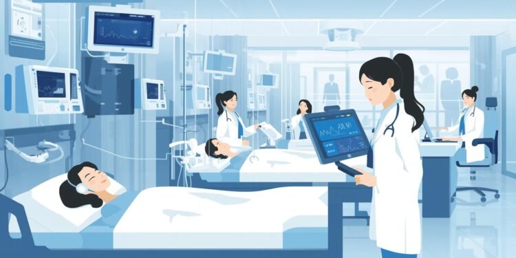 Internet of Medical Things (IoMT) connecting medical devices and hospital systems