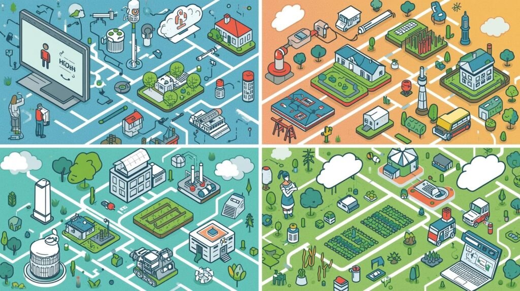 IoT sensor applications used across healthcare, industry, and smart environments