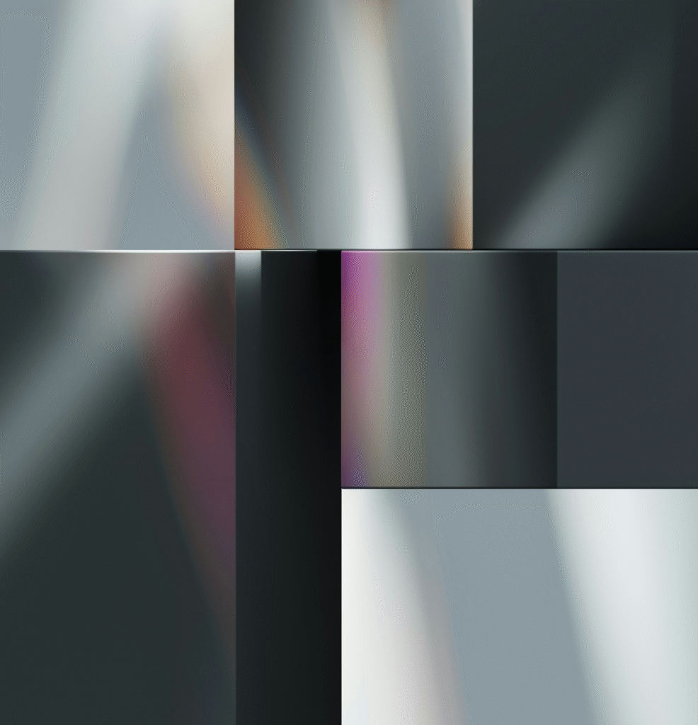 Abstract visual grid representing real-world artificial intelligence projects and data patterns