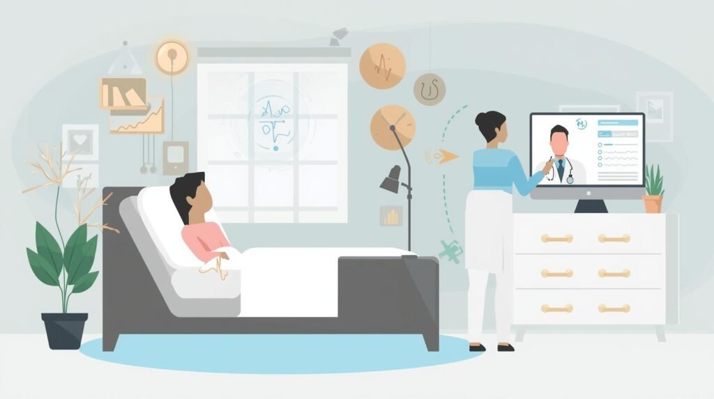 Remote patient monitoring using IoMT devices for continuous care