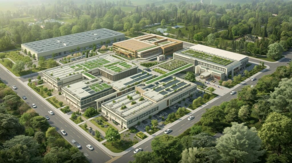 Sustainable biomanufacturing supporting eco-friendly biotech production