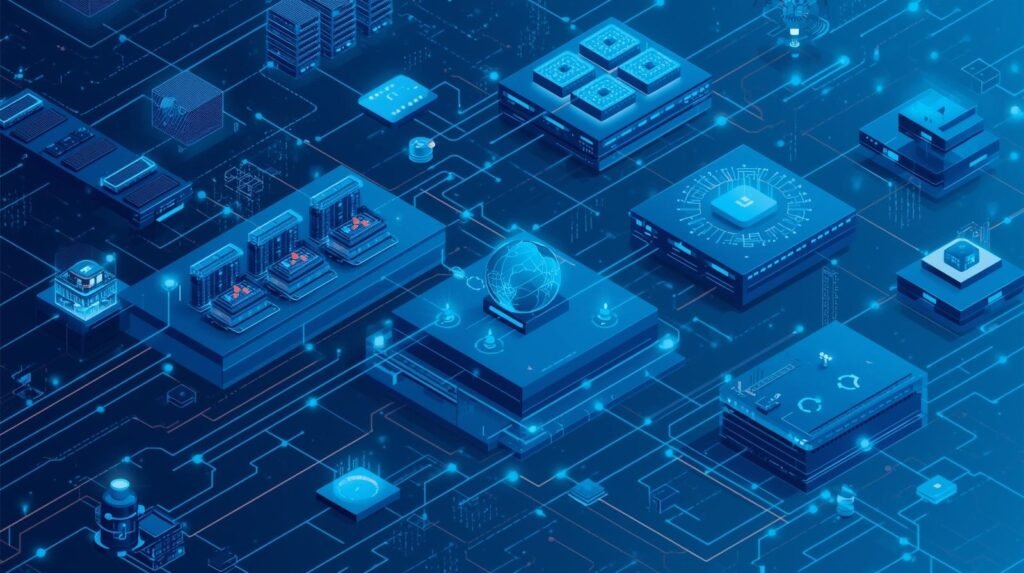 AI infrastructure providing the foundation for AI-native network operations.