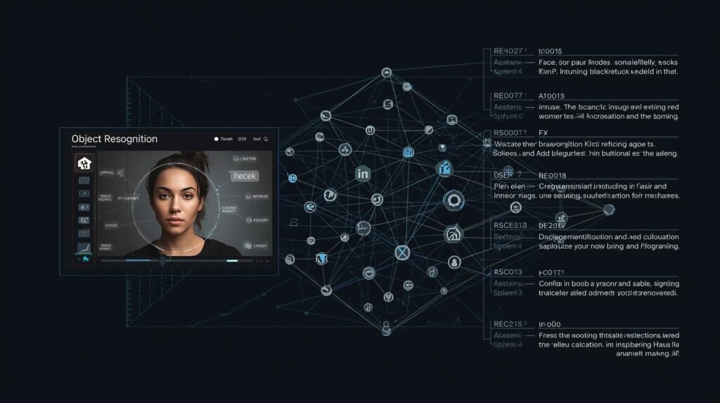 Object detection in computer vision showing AI accurately locating and labeling objects within an image