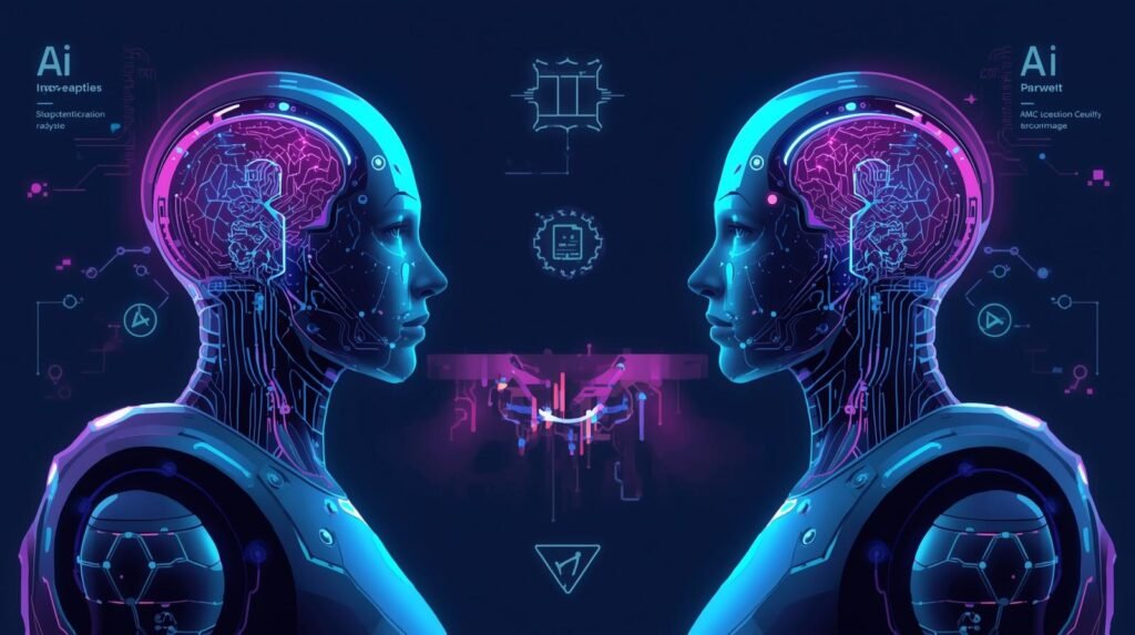 Edge AI robotics performing real-time artificial intelligence processing on robots.