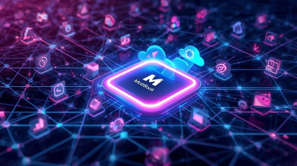 MoltBook Digital innovation concept highlighting platform features and connectivity.