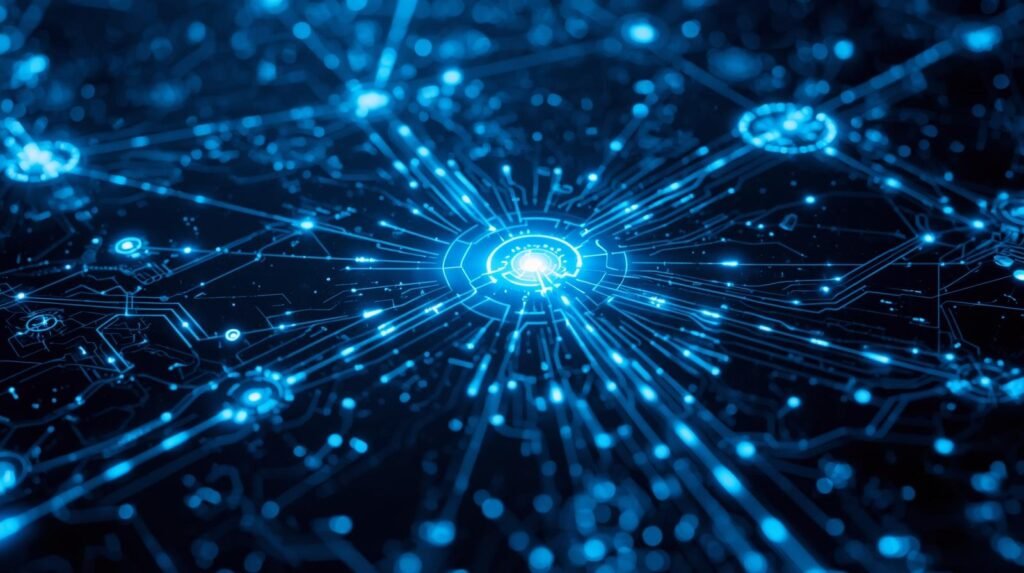 Comparison of classical bit and quantum qubit showing binary states versus superposition concept.