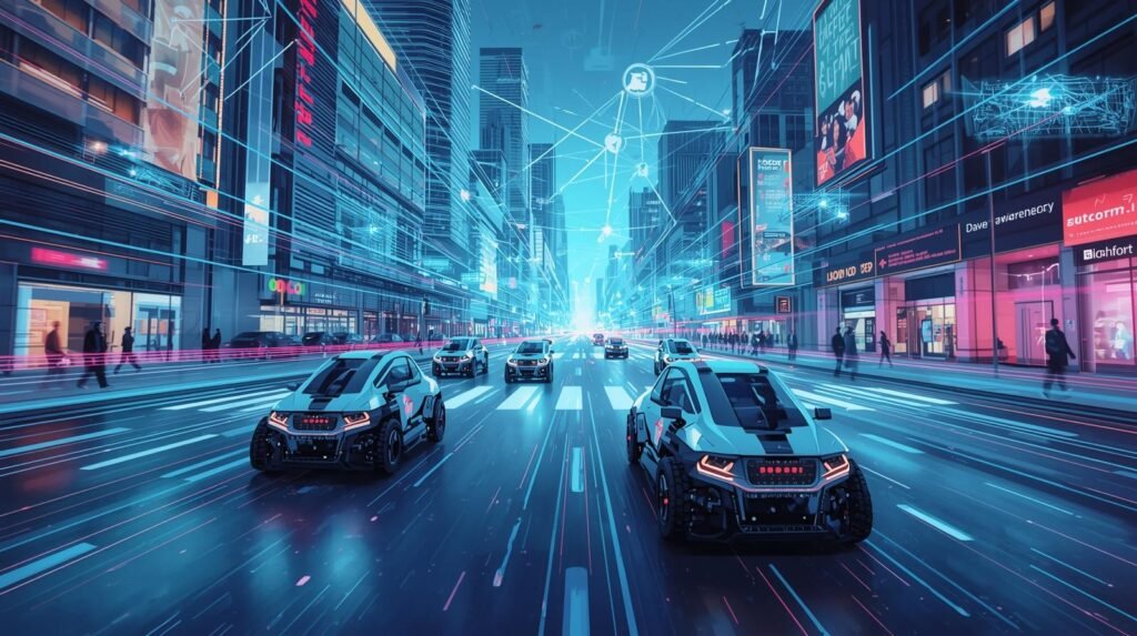 Autonomous navigation allowing robots to move without human control.