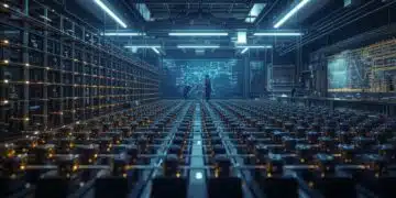 Scientists developing neutral atom quantum technology using optical tweezers, atomic qubits, and advanced quantum processors in a modern research laboratory
