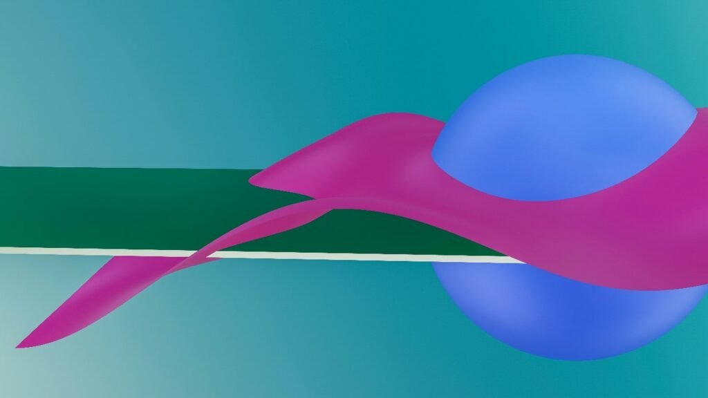 Scientific illustration depicting Rydberg atoms with enlarged electron orbitals, highlighting highly excited atomic states used in quantum operations
